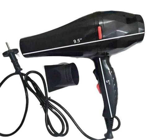 Professional Hair Dryer - Keratin Protect Hair Dryer Unisex - Black
