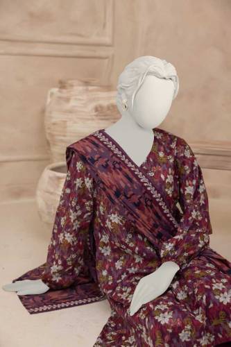 3 3 Piece Printed Lawn by Narkin's 
