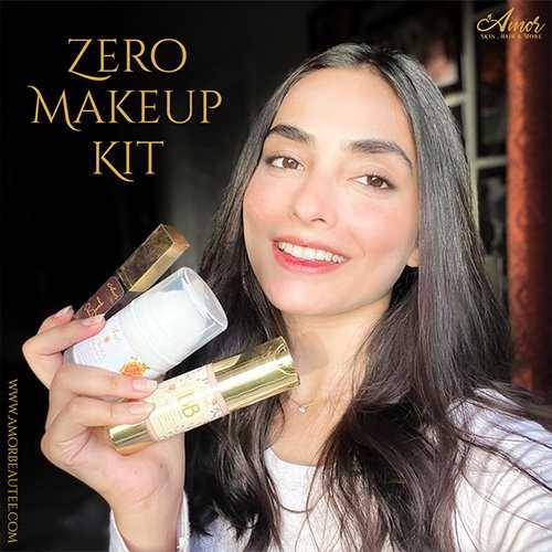 Amorbeautee zero makeup kit