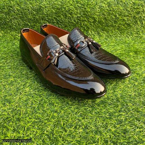 Men Shoes Material patent Leather