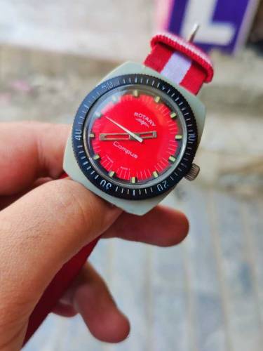 Rotary compus