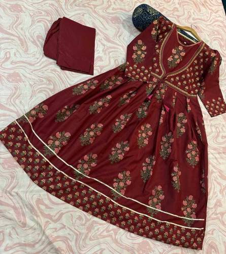 SUMMER COLLECTION*3D COTTON LAWN Fency Maxi 2Pc*