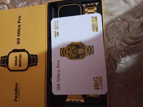 G9 ultra pro smart watch (Gold Edition) 49MM Ultra Series 8 