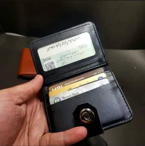 mini Man wallet pu leather 