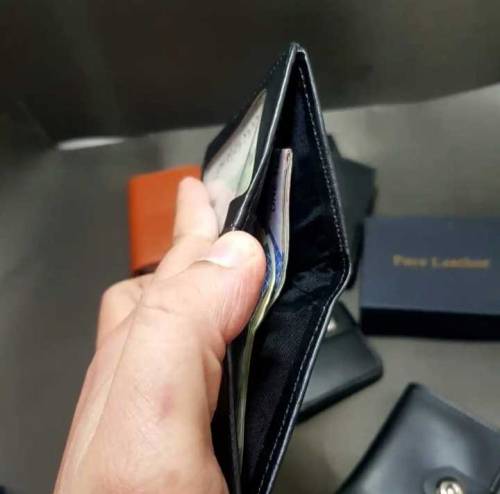 mini Man wallet pu leather 