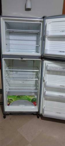 Fridge in grey colour