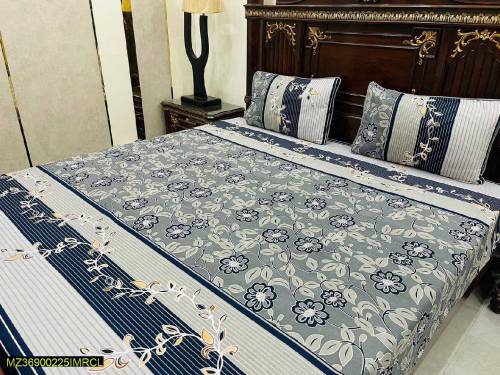 3 peas cotton dubble bedsheets