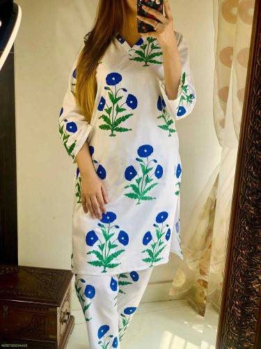 2 prices women linen shirt and trouser 