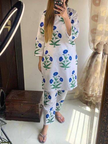 2 prices women linen shirt and trouser 