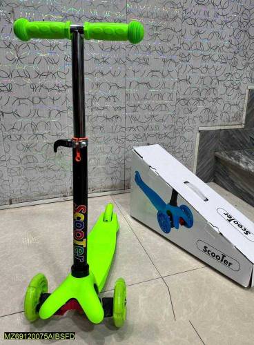 kids musically scooty with lights 