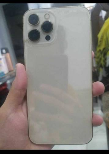 Iphone 12 pro max Golden, PTA approved, 128gb, Water packed.