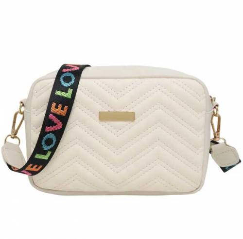 Rilibegan Embroidered Camera bag pu material Casual Small Sapuae Bag