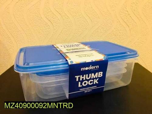 Food Storage Box Container Pack of 7pcs