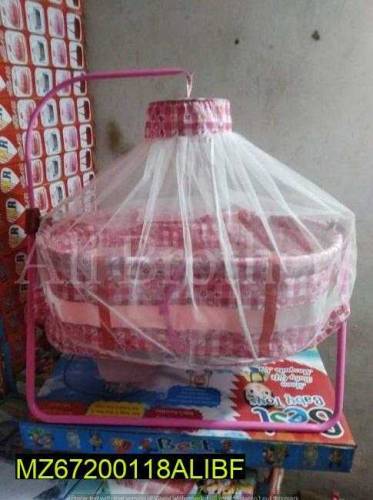 kids Swing With Mosquito Net 