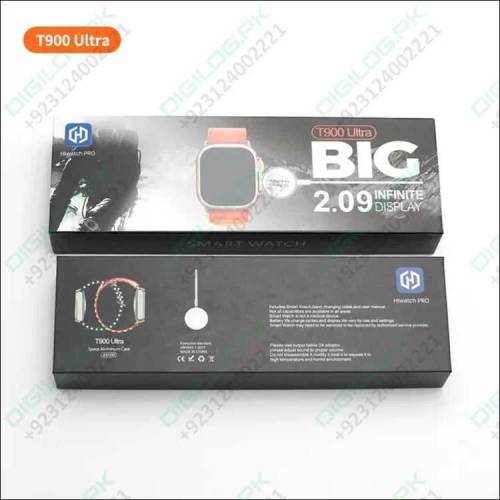 Smart Watch T900 Ultra 2.09 Inch Big Display Bluetooth Calling Series 