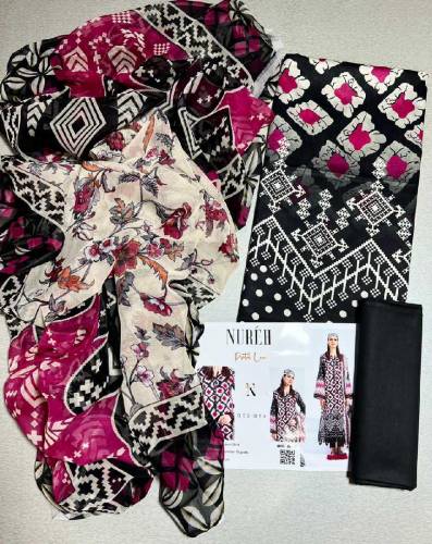 *Alhamdulillah* Summer Collection 2024*NUREH*(Premium Airjet Lawn)Lawn