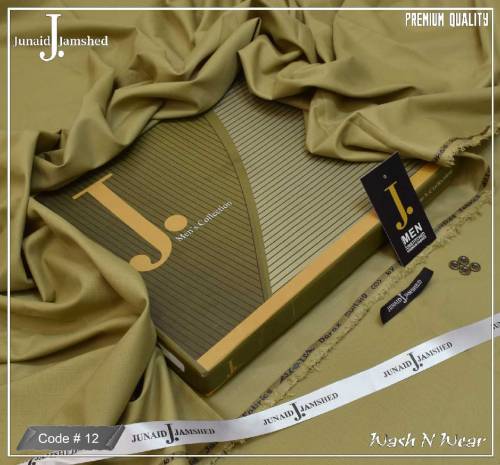 🧵 *Summer Wash & Wear*🧵 *Brand Junaid Jamshaid*🧵 *4 Meter Cutting*🧵 *B