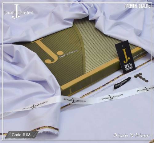 🧵 *Summer Wash & Wear*🧵 *Brand Junaid Jamshaid*🧵 *4 Meter Cutting*🧵 *B