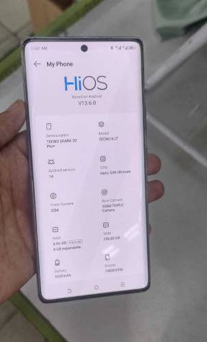 Tecno spark 20 pro plus