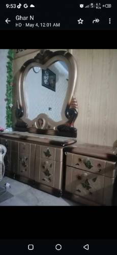 furniture bed and dressing