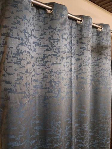 pack Of 2 window curtain jacquard Leather Self Designe 