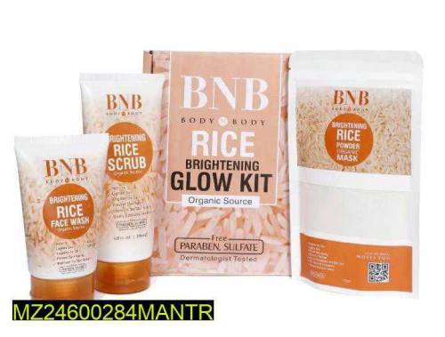 BNB rice brightening and Glowing facial kit