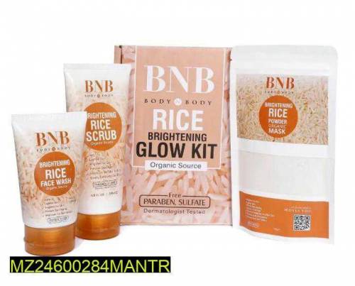BNB rice brightening and Glowing facial kit