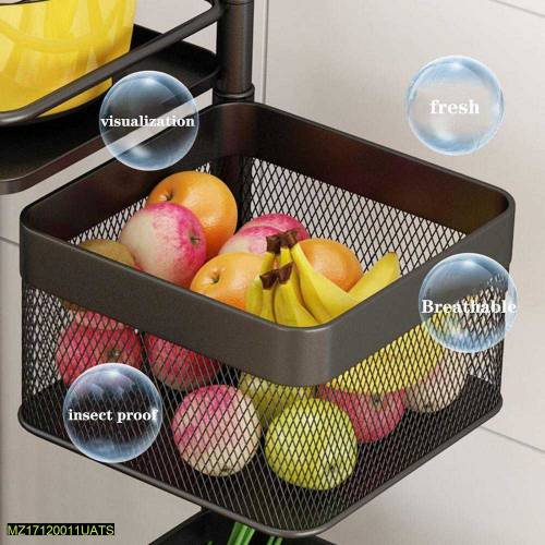 5 layered  rotatable fruit breakfast 