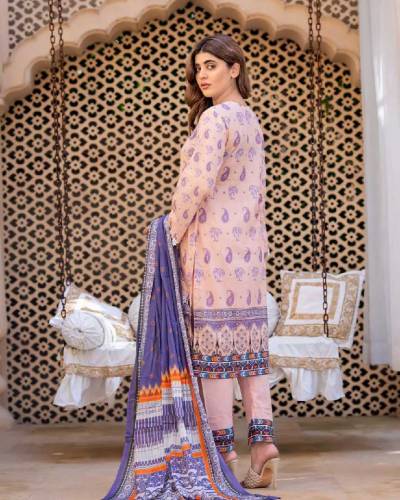 womens unstiched 3pcs printed suits