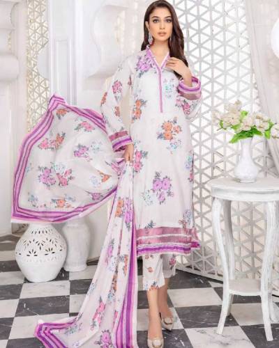 womens unstiched 3pcs printed suits