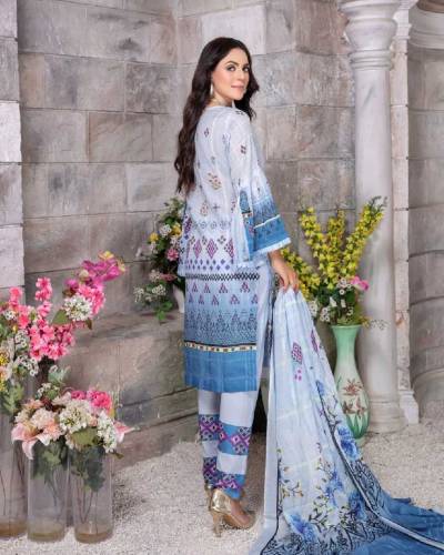 womens unstiched 3pcs printed suits