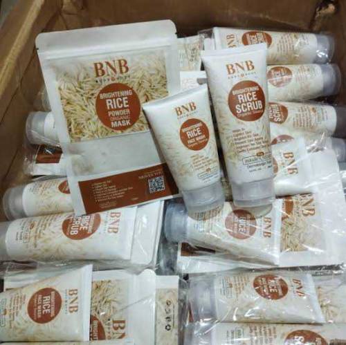 BNB Rice Glow kit with box