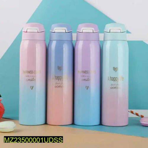 stainless steel sport thermos water bottle, 500 ml