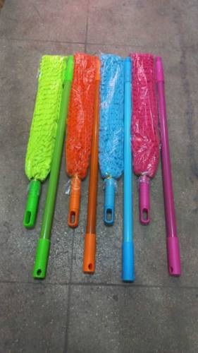 Flexible Micro Fiber Duster With Telescopic Stainless Steel Handle