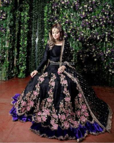 the beutifull wedding barat walima and party wear dress make on order