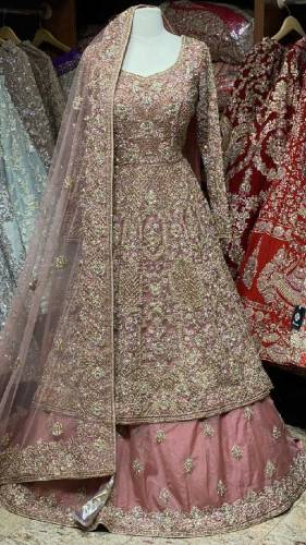the beutifull wedding barat walima and party wear dress make on order