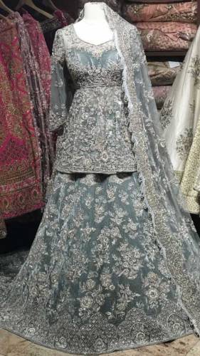 the beutifull wedding barat walima and party wear dress make on order