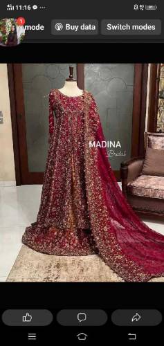 the beutfull wedding dress barat walima mahndi and party wear