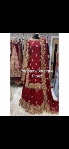 the beutfull wedding dress barat walima mahndi and party wear