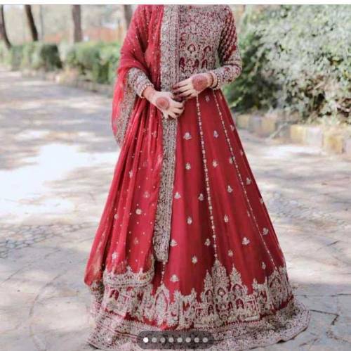 the beutfull wedding dress barat walima mahndi and party wear