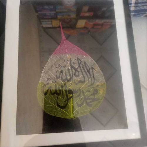 Wall art hand made frame