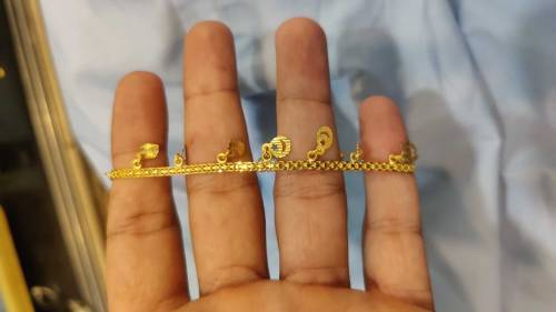 Gold bracelet 