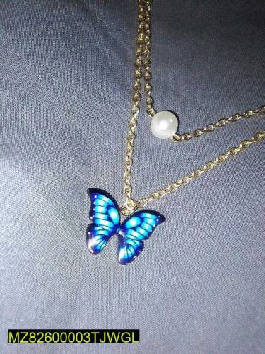 double layer beautiful butterfly pendant 