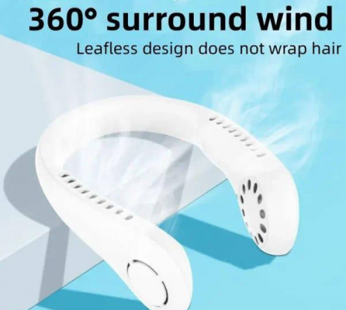 Mini portable Neck Fan