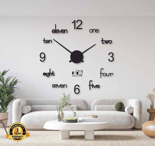 Wooden Wall Clock ⌚