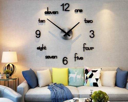 Wooden Wall Clock ⌚