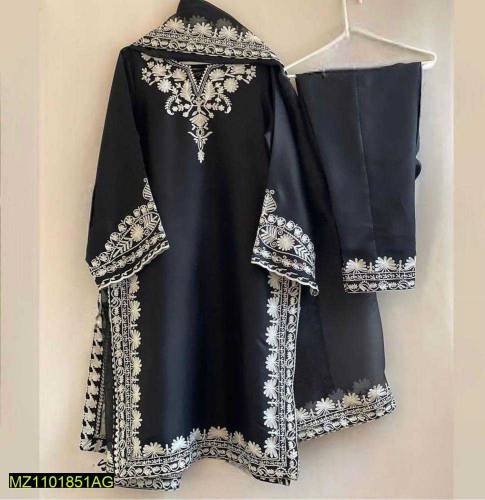 3 pcs women suit delivery free all pakistan