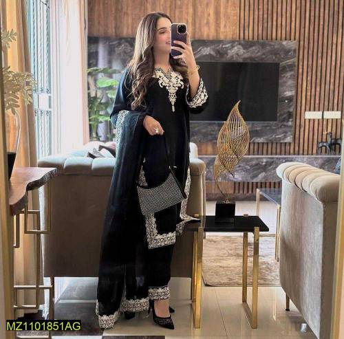 3 pcs women suit delivery free all pakistan