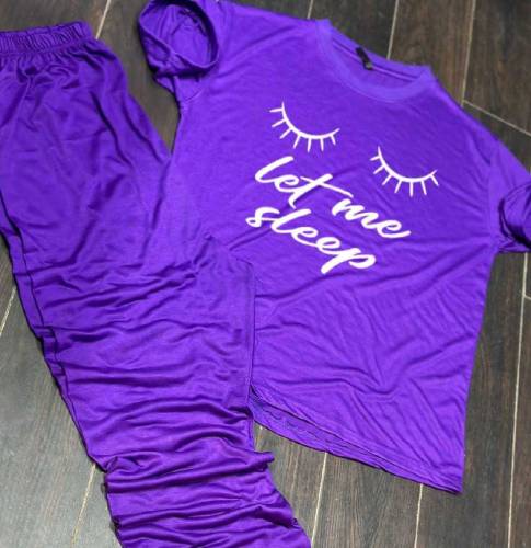 Printed Night Suit  Flapper Style Touser 