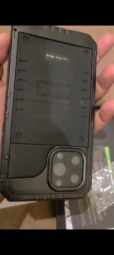 Beeasy for iPhone 13 Pro Max Case Heavy Duty Tough Metal Armour Cover 